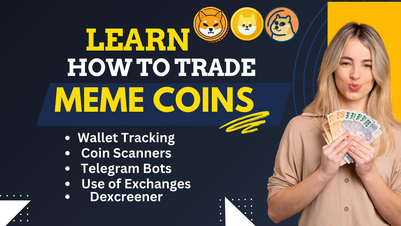 Teach you how to trade crypto meme coin by Thealphatrader | Fiverr