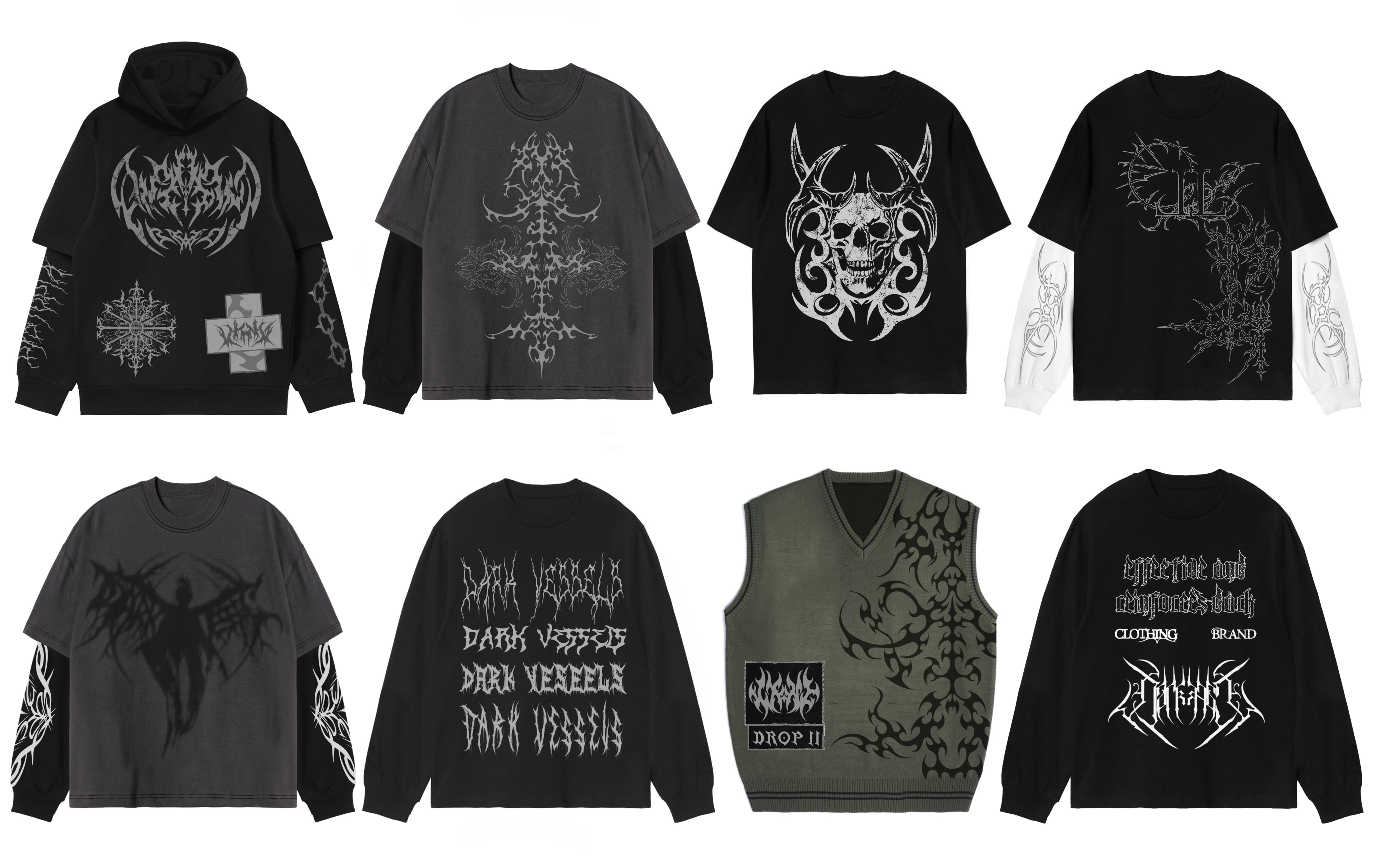 Dress Abbigliamento Dark Metal Shop Our Fashion Garment Display