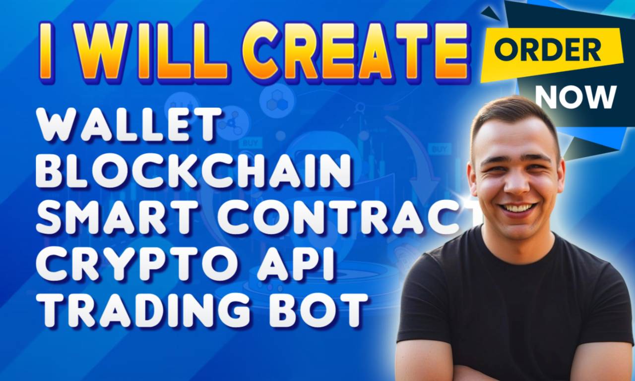 Create smart contract, crypto trading bot, wallet, api, explorer by Boki87  | Fiverr