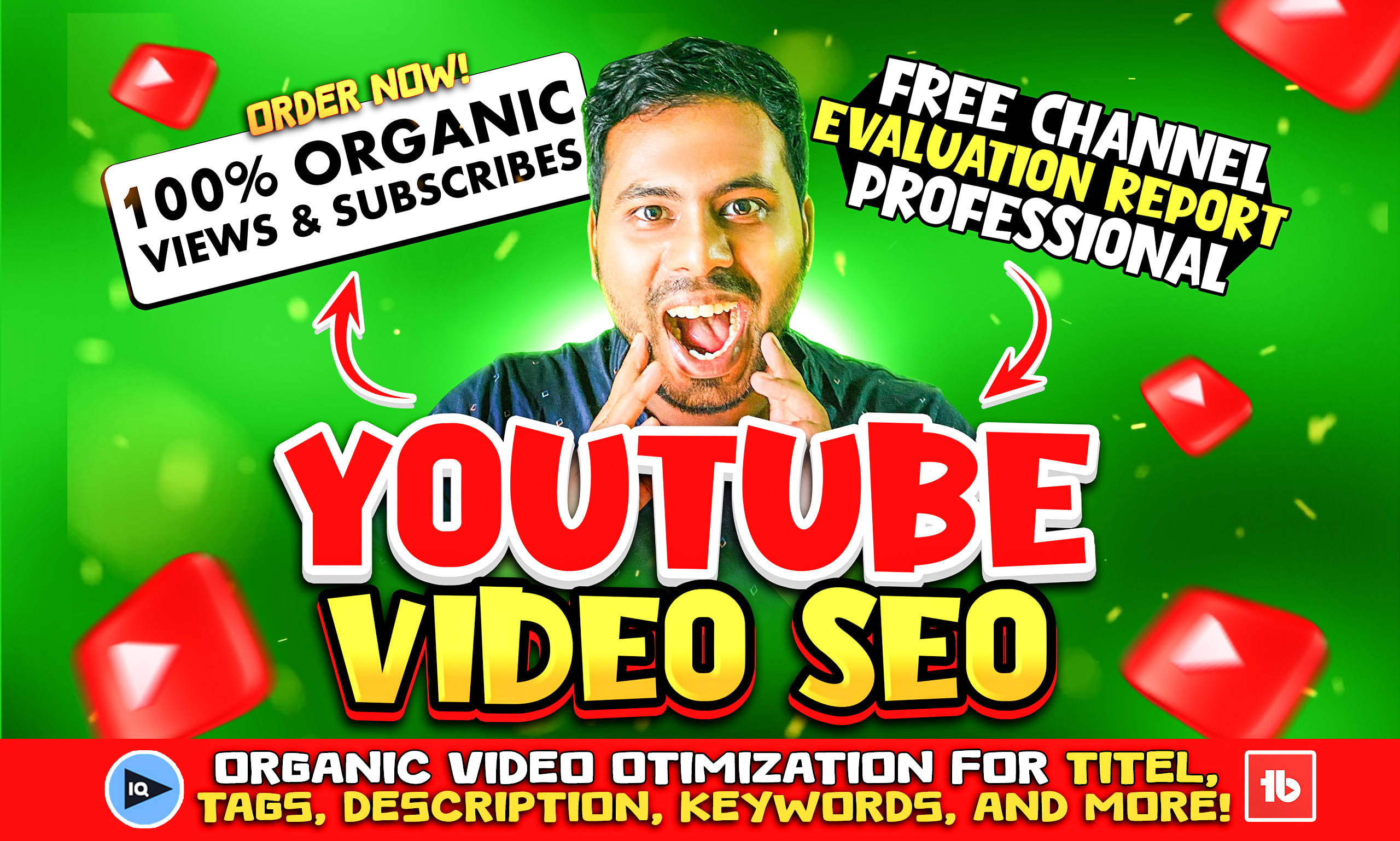 be best SEO expert for organic views and subscribers