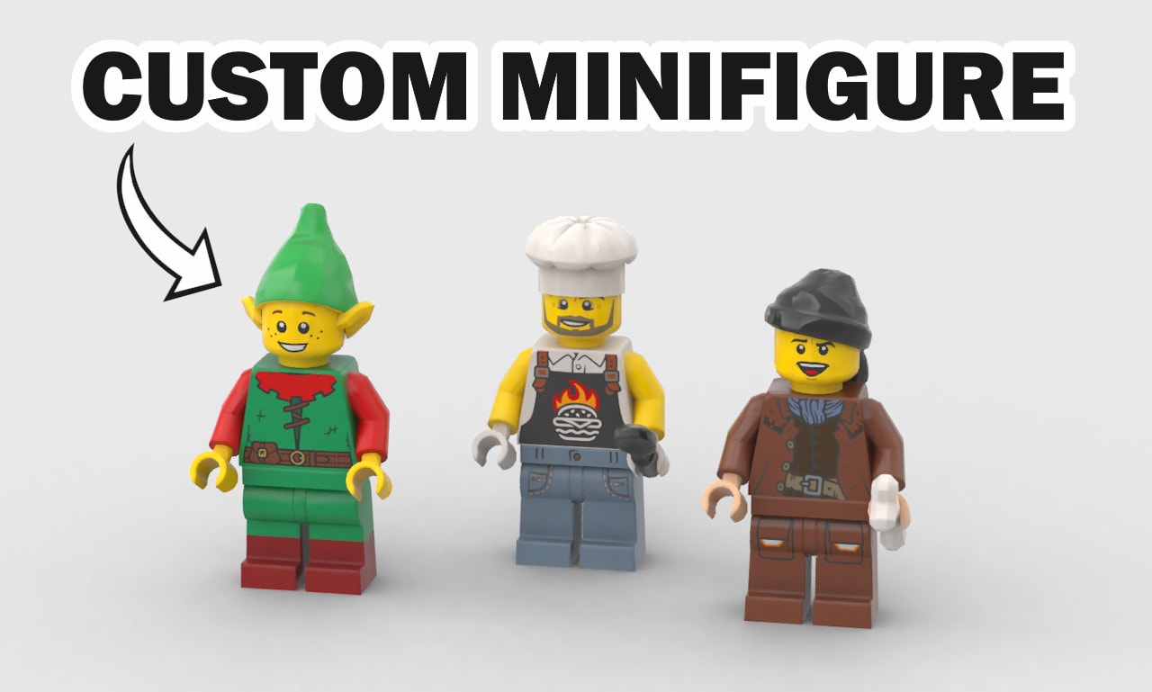 Minifigura Personalizada Crear Minifiguras Lego Juegos Creativos