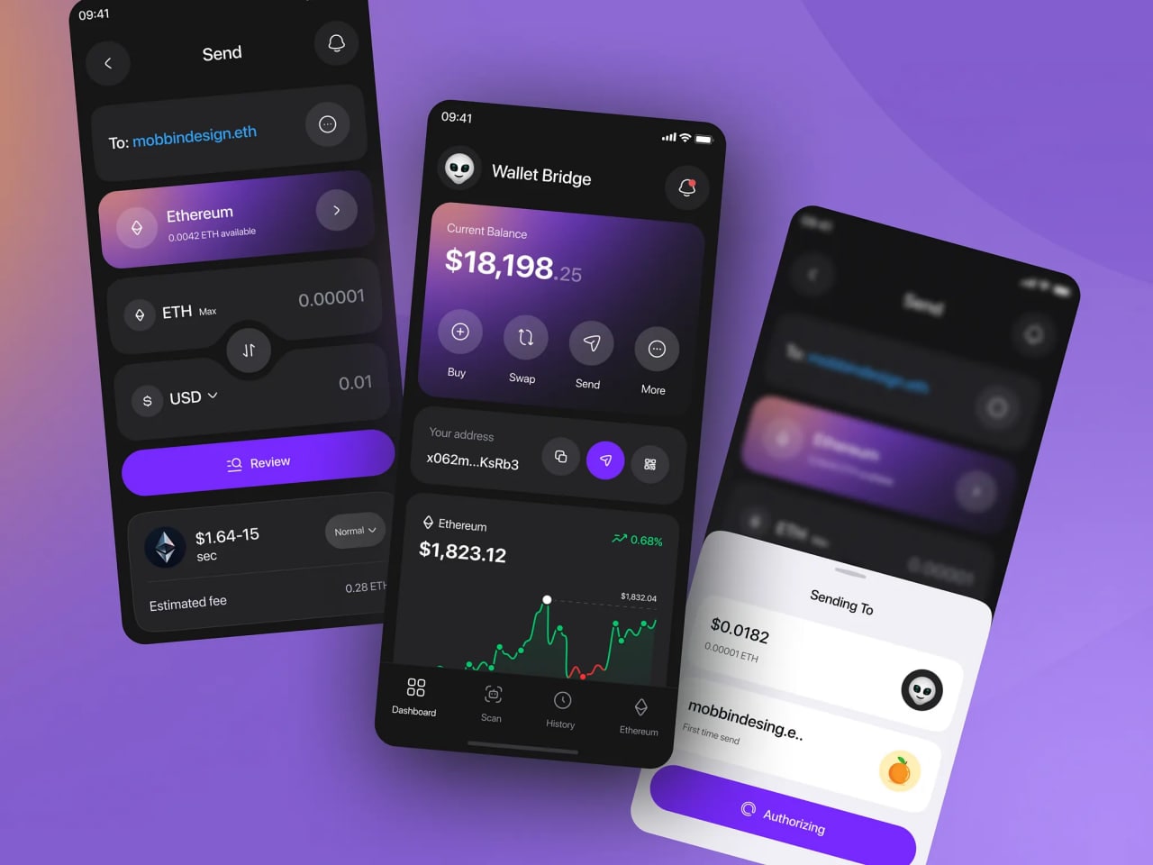 Develop crypto wallet app fintech app blockchain trading and money transfer  app by Mitchellethan | Fiverr