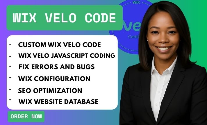 Custom wix velo code wix website updgrade wix corvid javascript - Main Image