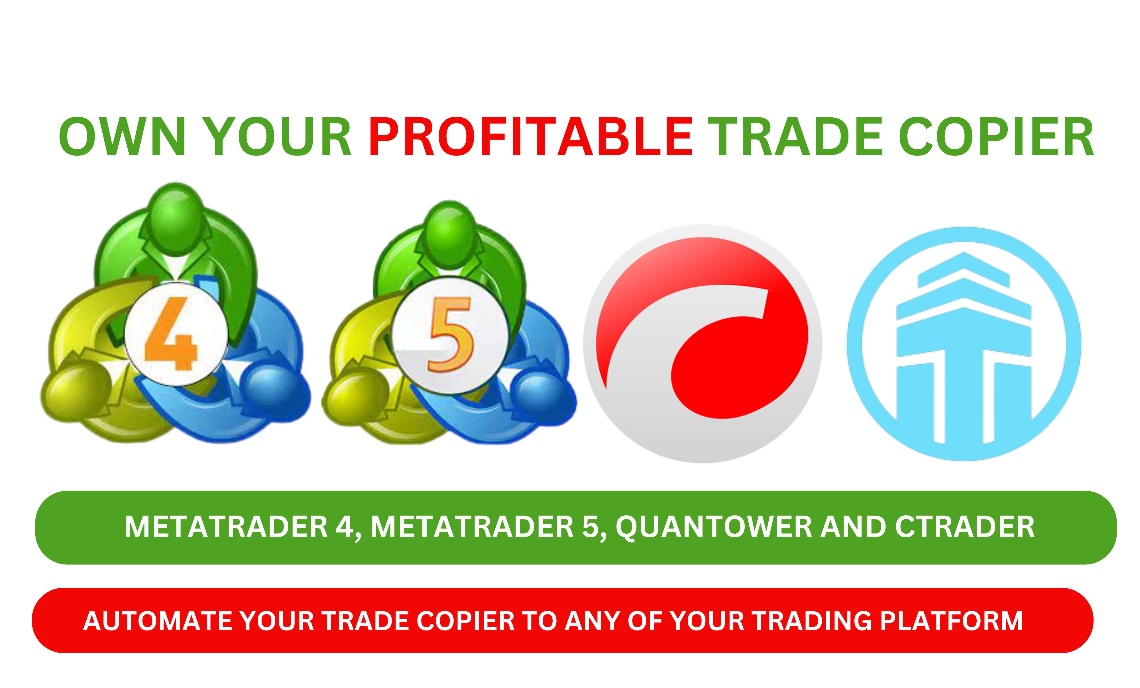 Provide telegram trade copier signal to mt4 mt5 or quantower and ctrader by  Pinescriptninja | Fiverr
