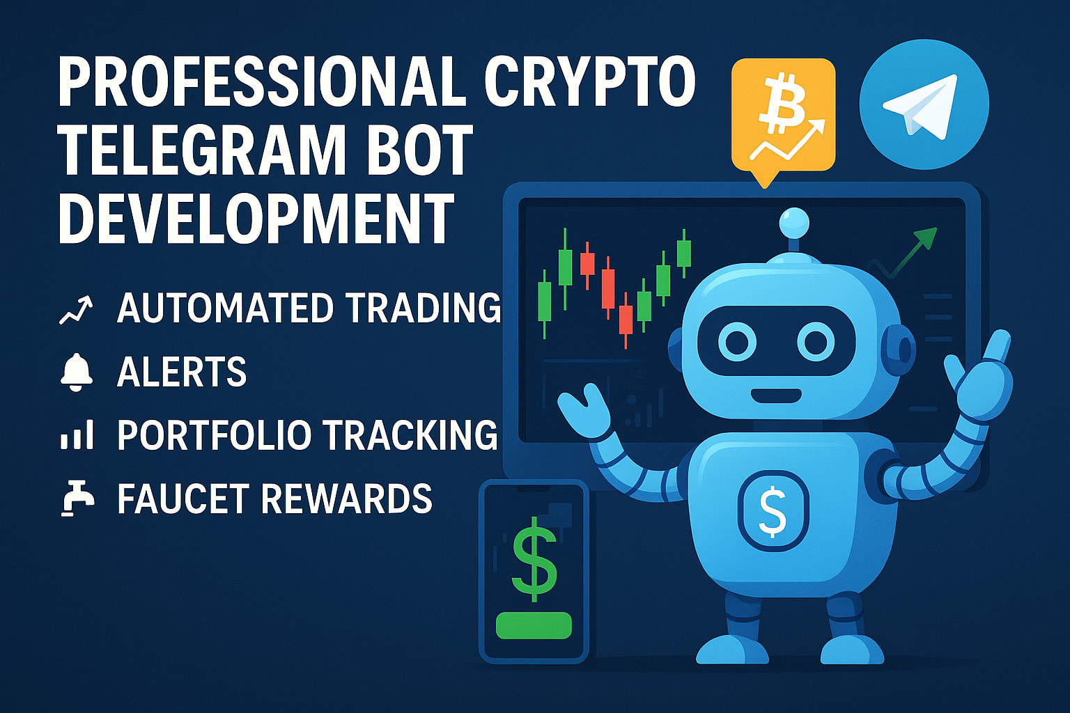 Créer un robot de trading crypto telegram