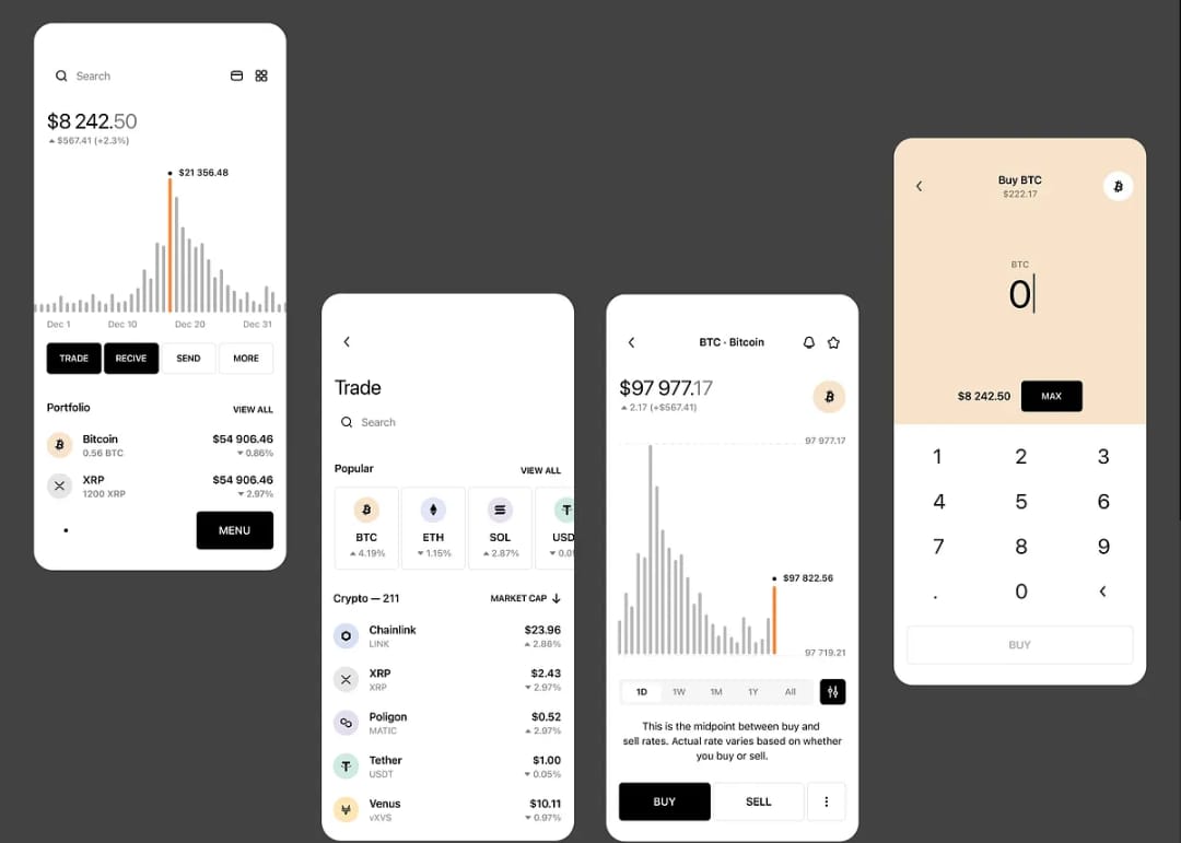Develop crypto wallet (93) foto