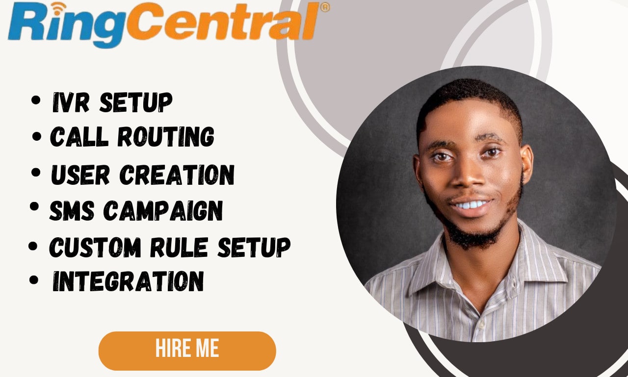 Configurar ringcentral tcr, ivr de ringcentral, sistema telefónico