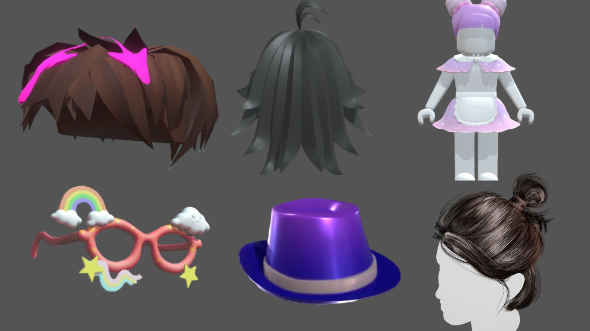 Create roblox ugc, roblox accessory, roblox 3d model, ugc hair