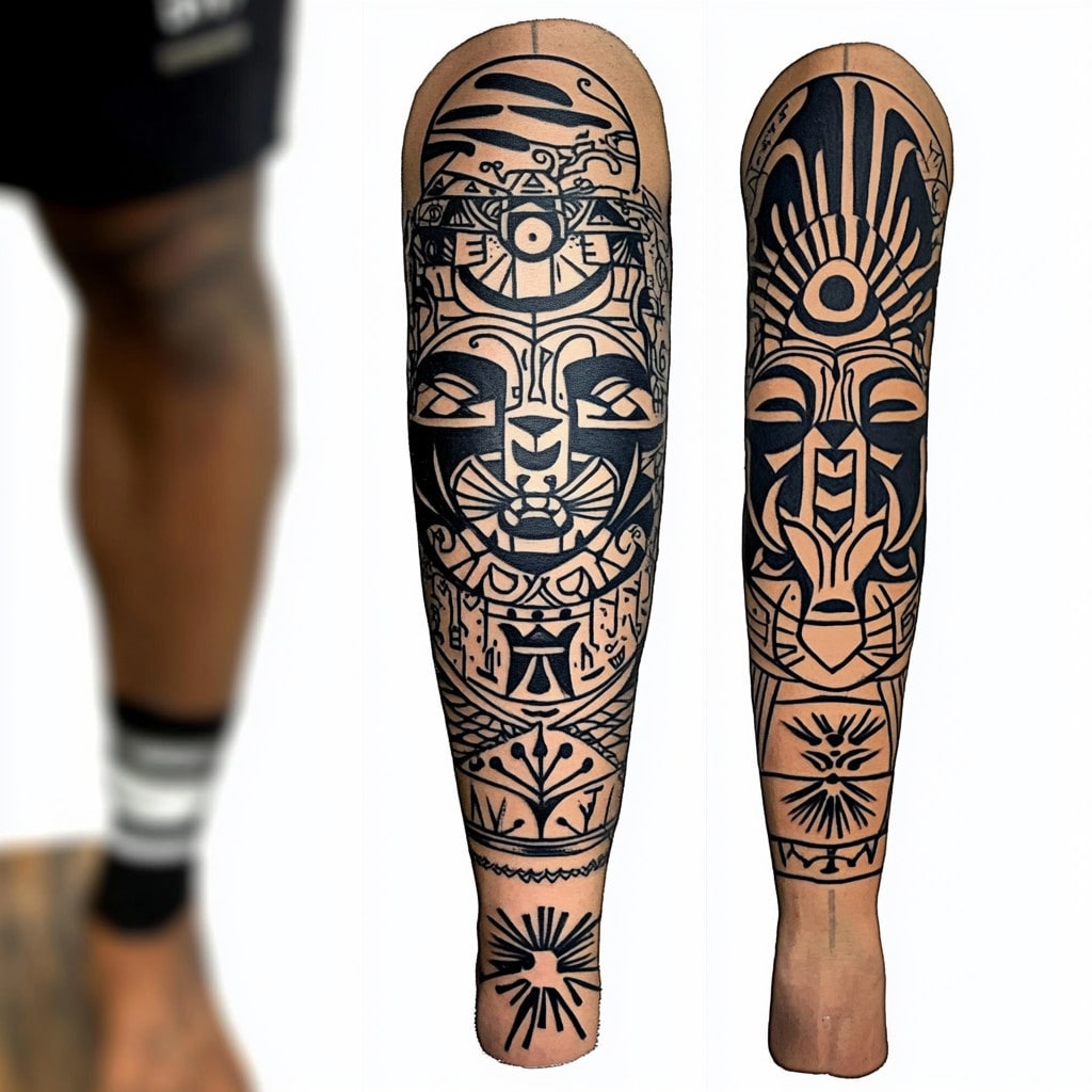 Design a polynesian maori tribal tattoo by Anekeaac | Fiverr, image size:1024x1024