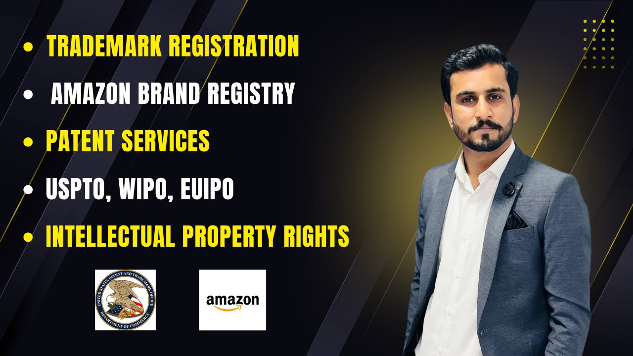 Do uspto, usa, uk, ukipo, aus ip, euipo, canada trademark registration by  Asifprince8 | Fiverr