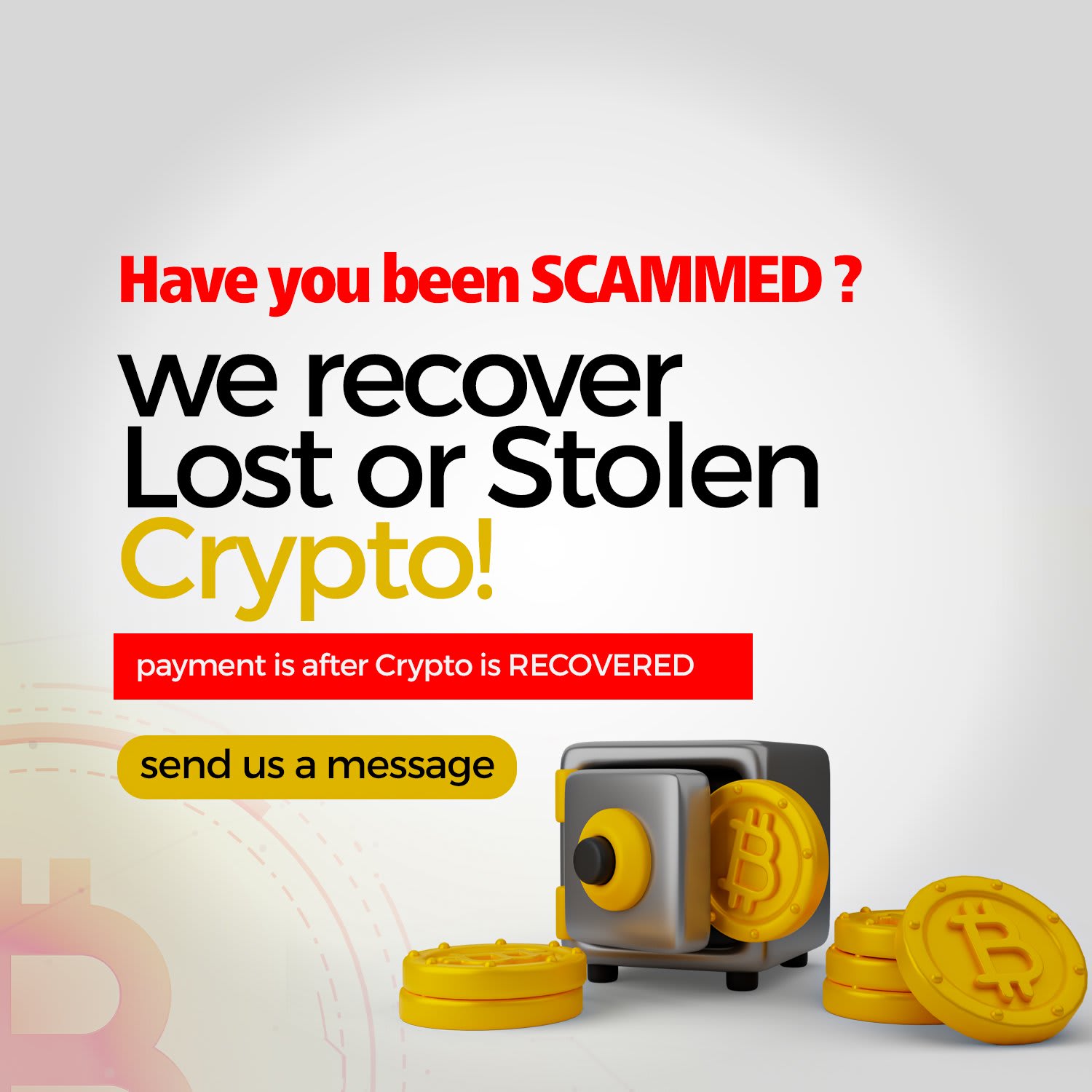 Recuperação remota de acesso a criptomoedas e carteiras com técnicas  avançadas