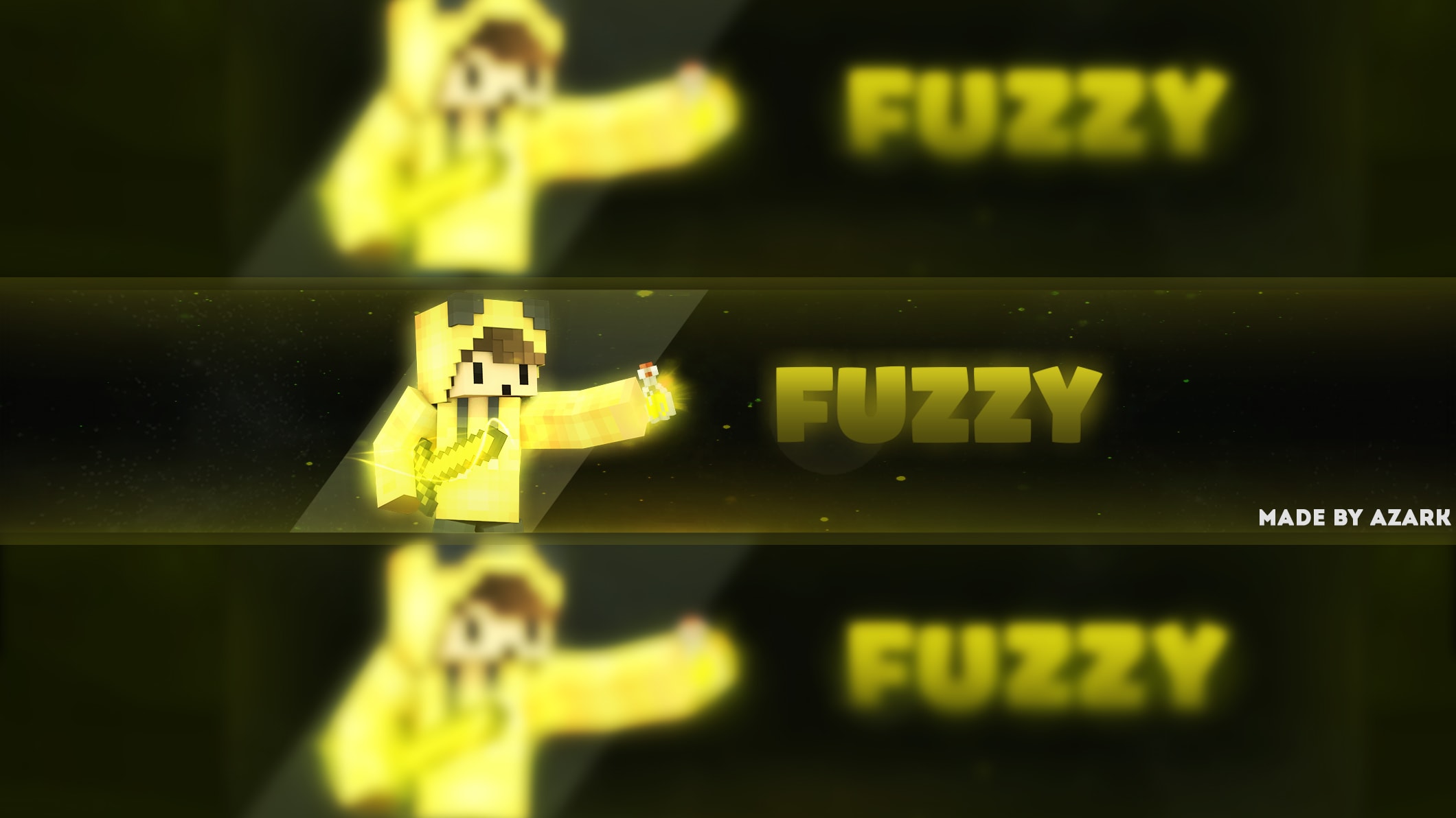 Create A Minecraft Youtube Banner By Azarkk