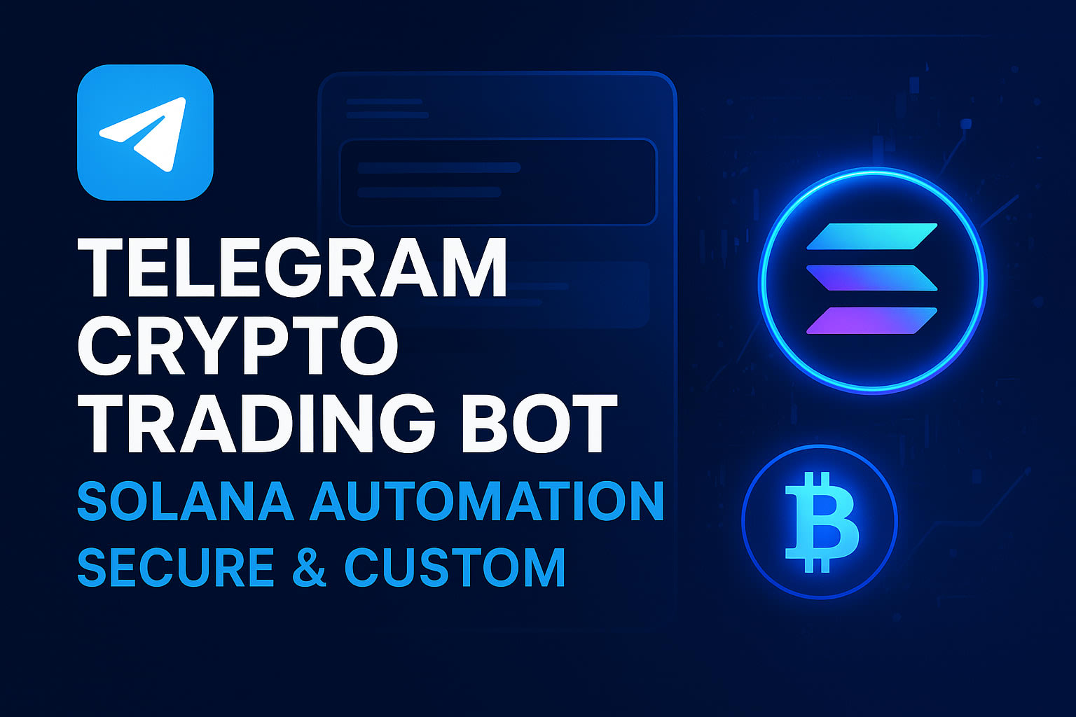 Bot de criptomoedas para telegram, bot de trading, integração com dex da  solana, bot de trading para telegram