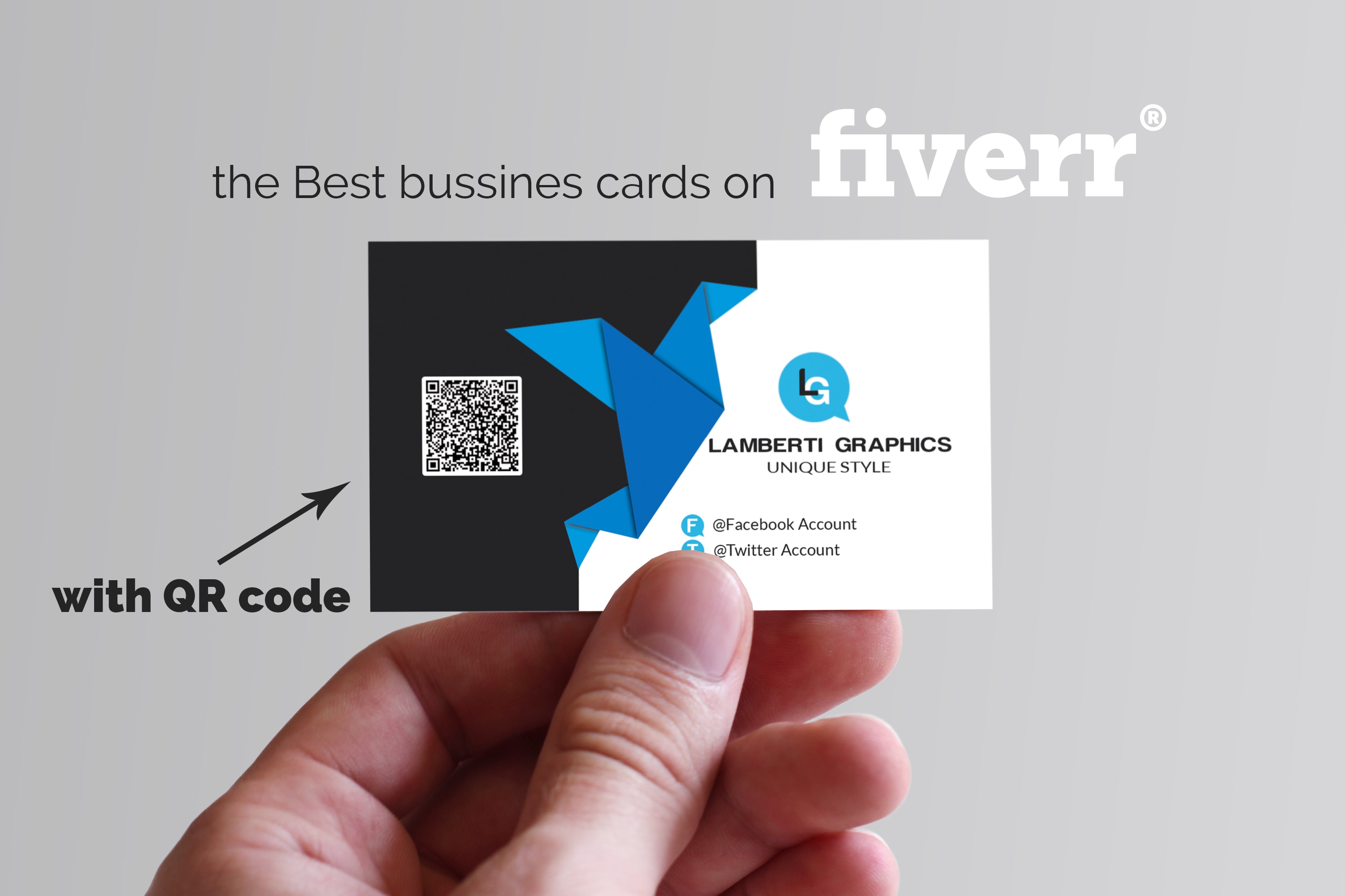 free business card maker with qr code android