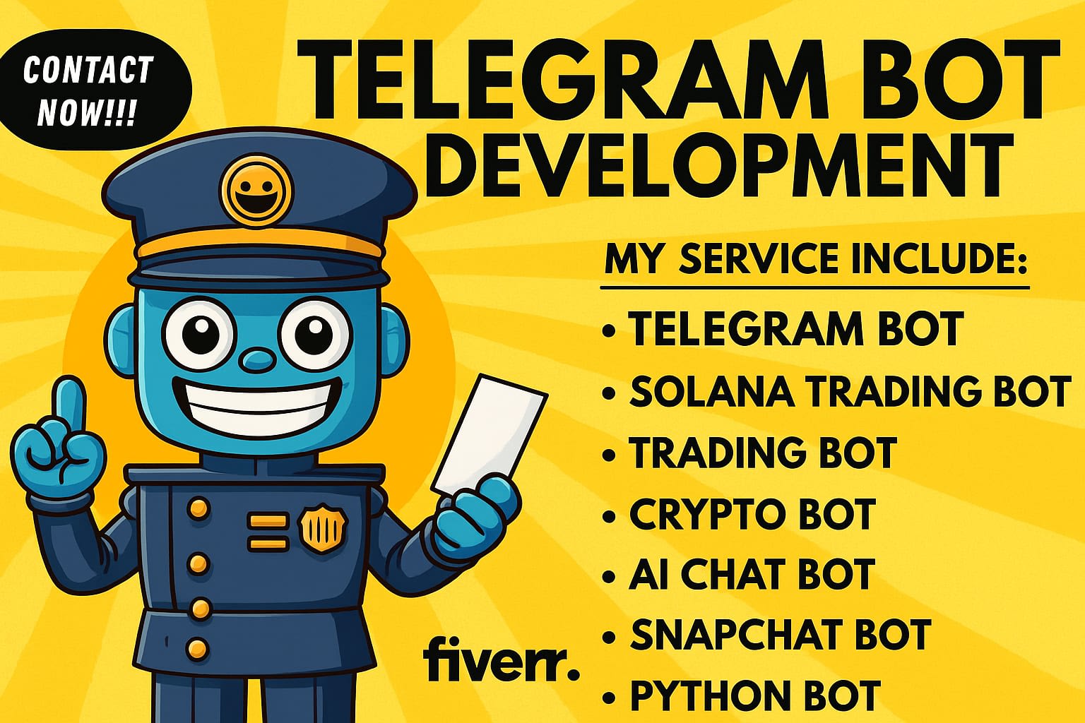 Código de bot de telegram, bot de trading de telegram, bot de crypto de  telegram, bot de trading de solana
