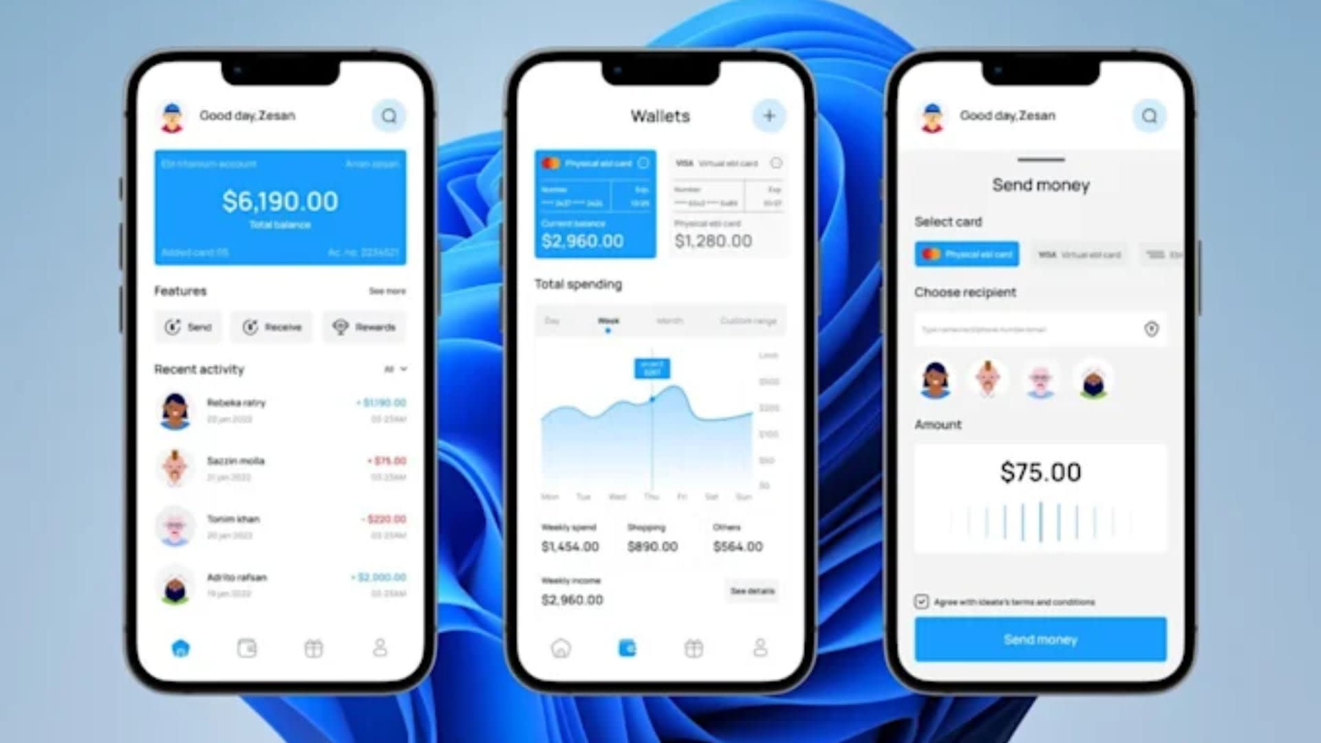 Develop crypto payment app mutual funds app neo bank app fintech app by  Tratfyekin | Fiverr