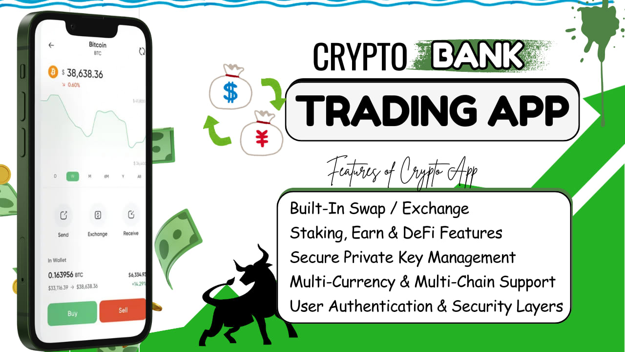 Build application de paiement application bitcoin échange crypto  portefeuille application portefeuille décentralisé