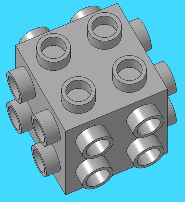 create custom LDraw piece for your LEGO models
