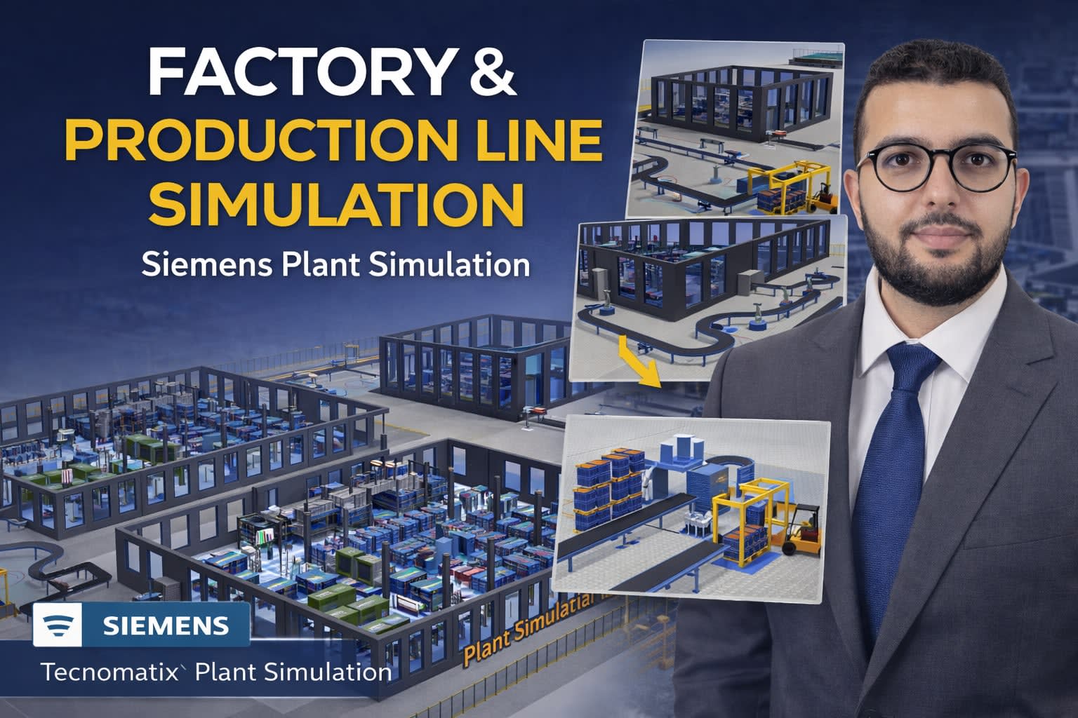Optimize your factory with siemens plant simulation and digital twin by  Limami_simo | Fiverr