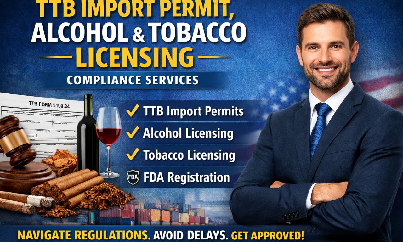 tobacco import permit Handle ttb import permit alcohol and tobacco licensing compliance services  by Olivia_brand19