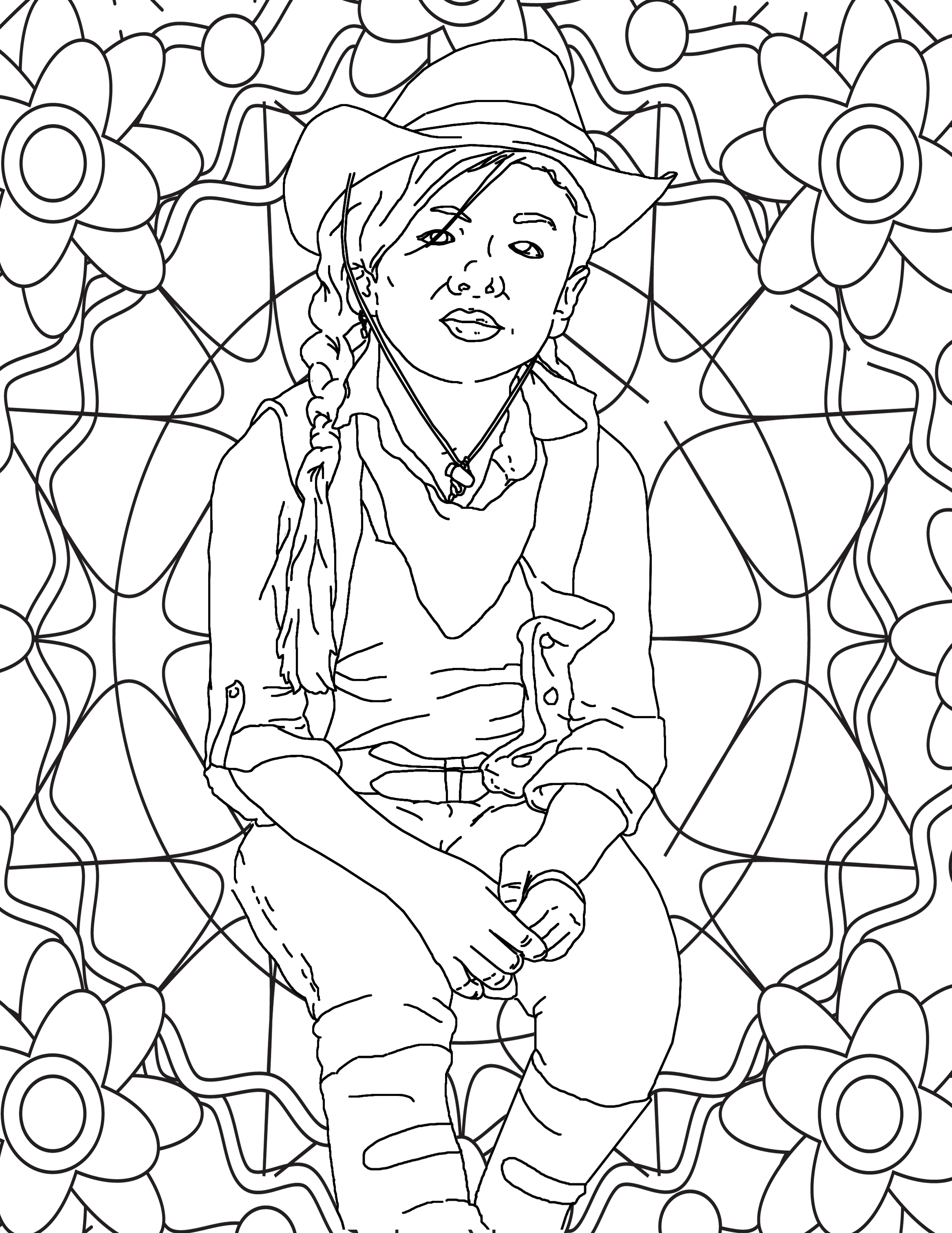 Trace Your Photo Into A Coloring Book Page By Acmaya Fiverr