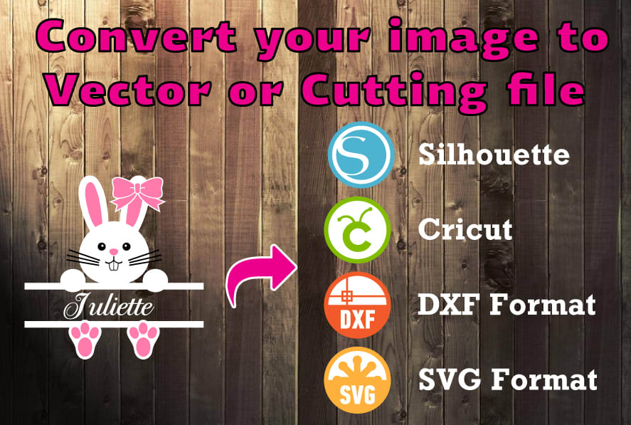 Download Convert Your Image To Cutting File Cricut Silhouette Svg Or Dxf By Mediapointgr Fiverr