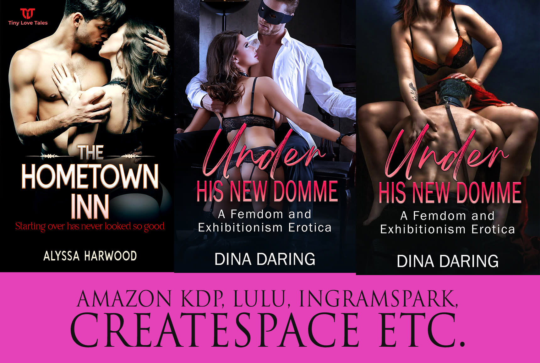 Design a contemporary romance or erotica book cover by Maroohpublisher |  Fiverr