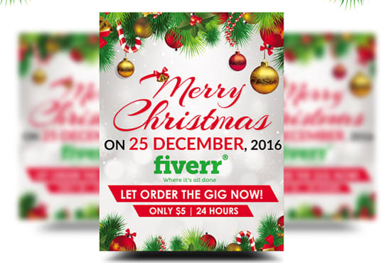Design Professional Christmas Flyer By Master_design86 Design Professional Christmas Flyer By Master_design86
