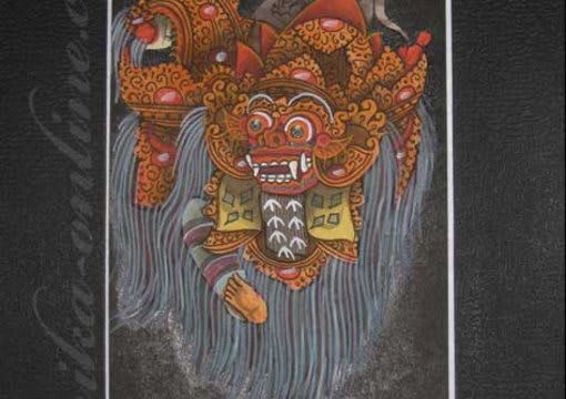 Send You A Piece Of Watercolor On Paper Painting With Bali