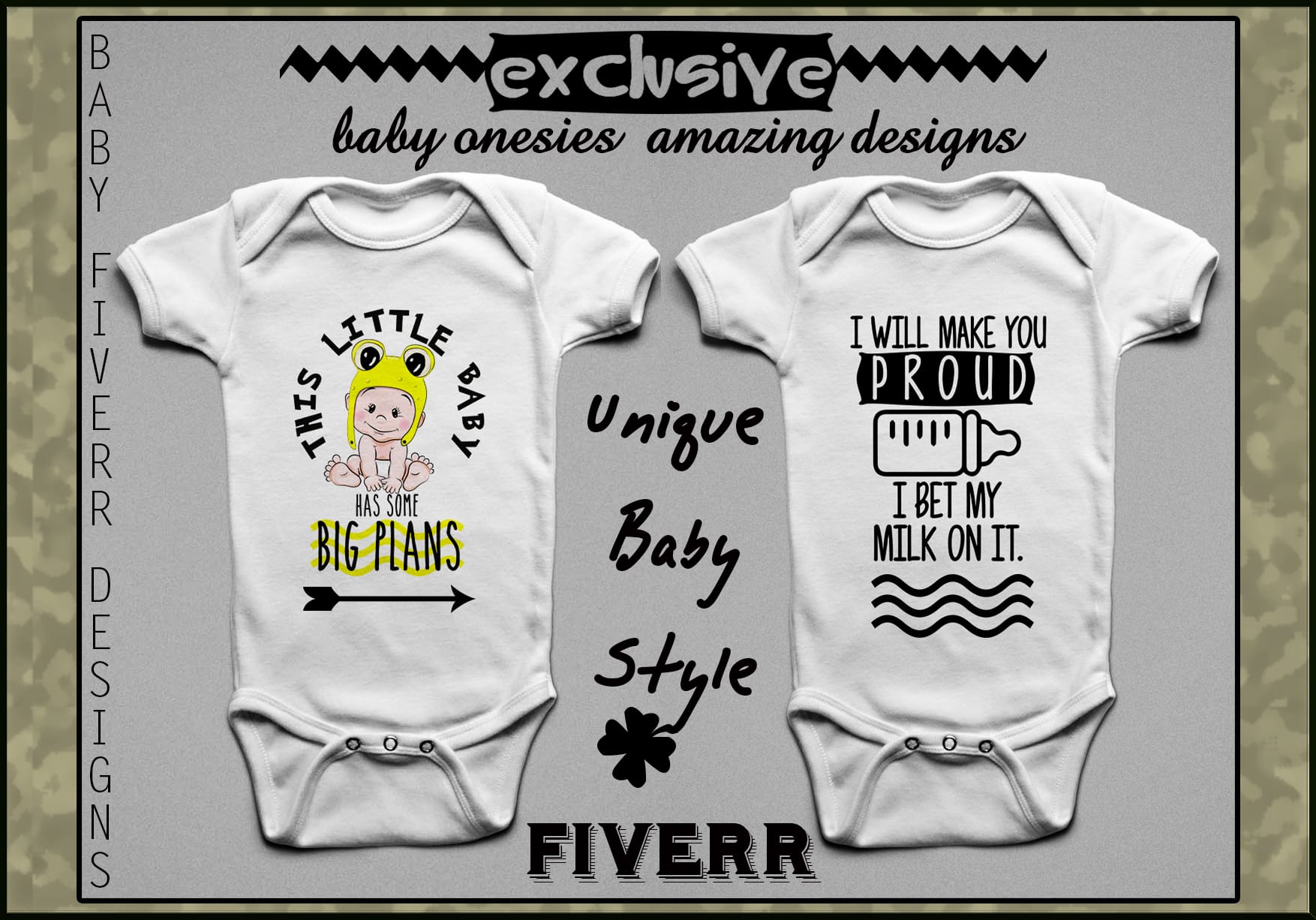 baby onesies design