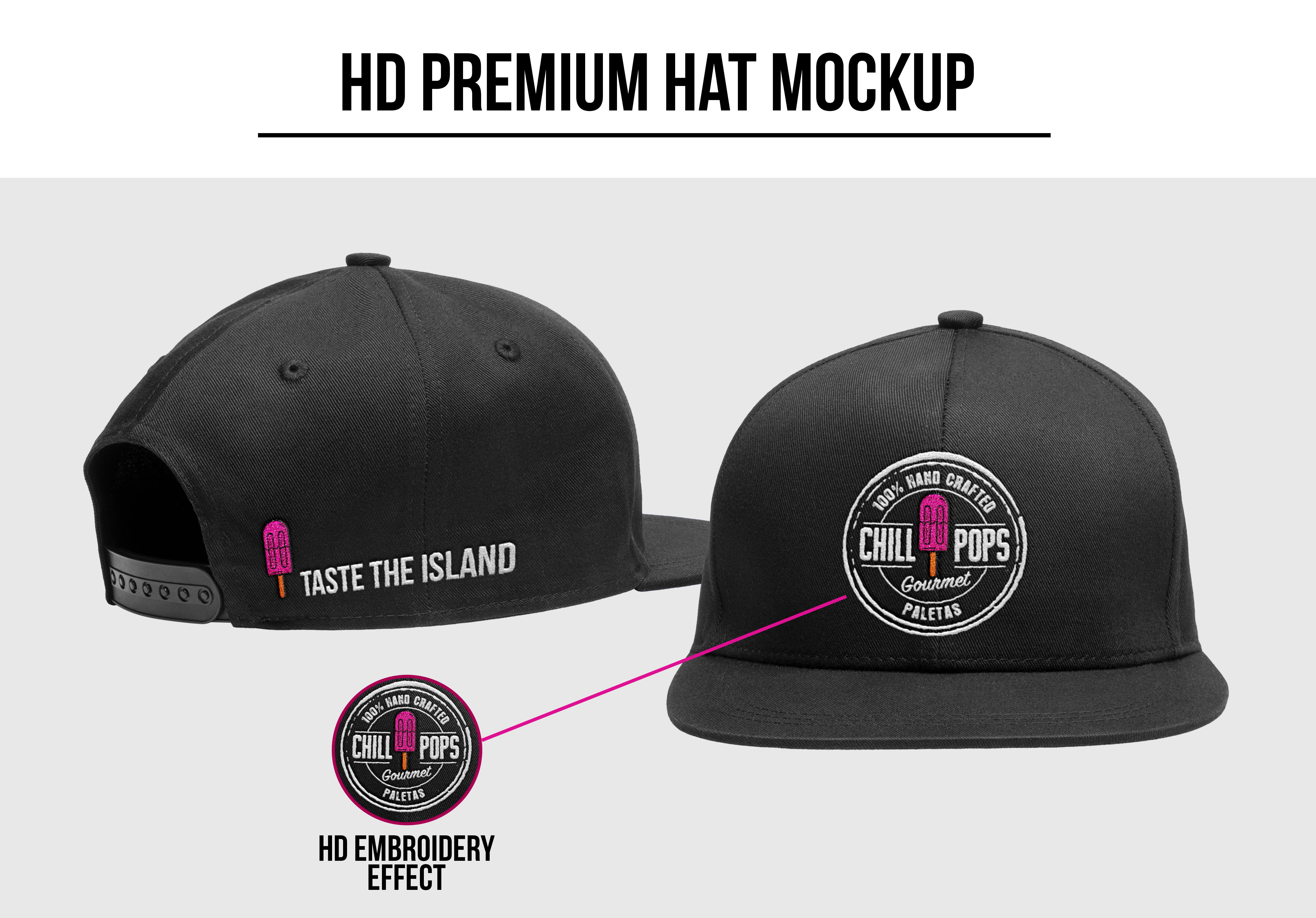 Download Put Your Design On A Realistic Hat Mock Up By Therockceo Fiverr