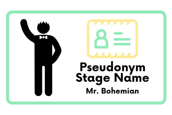 Creating a stage name