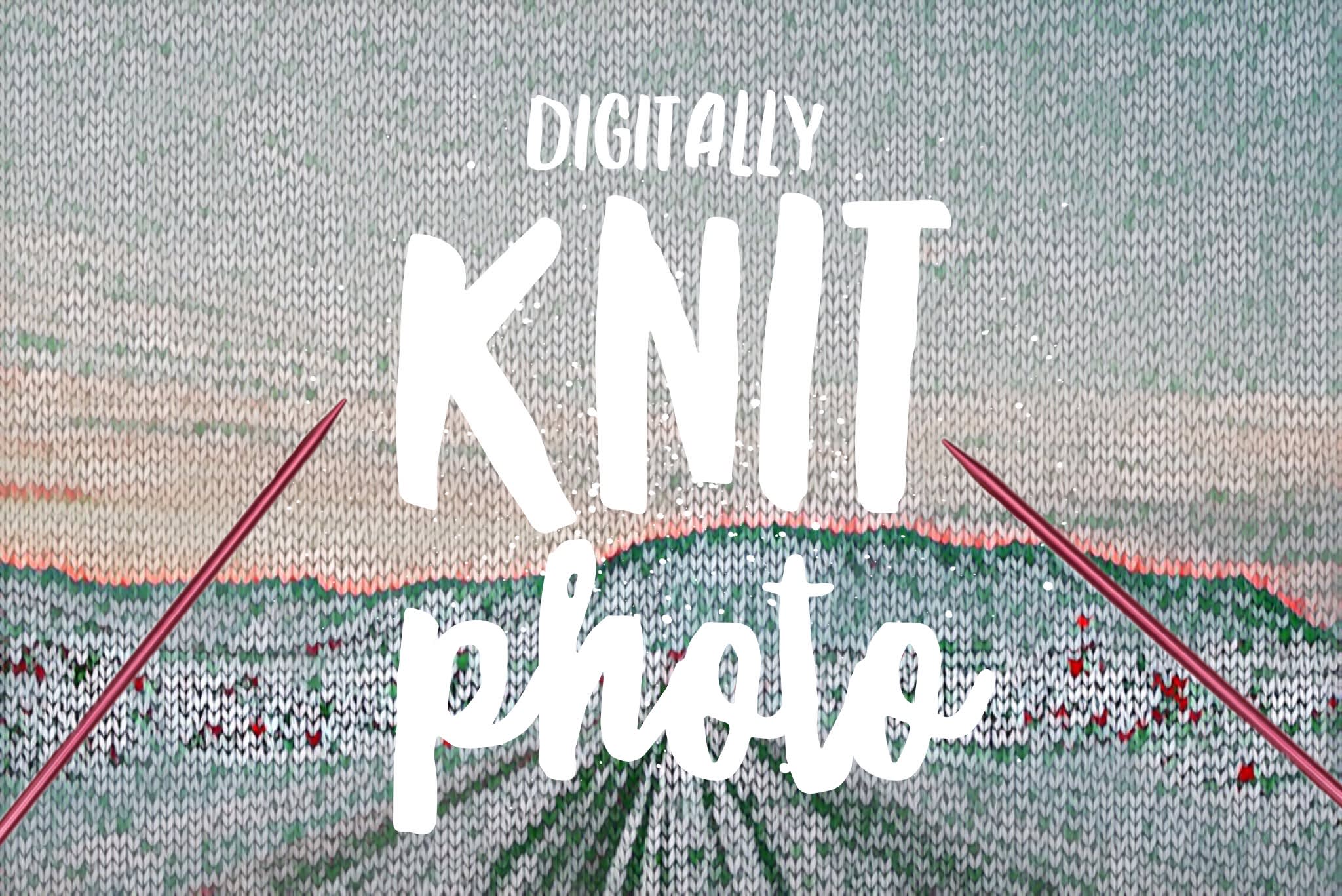 Create A Digital Knitting From Your Photo By Designingsnaps Fiverr