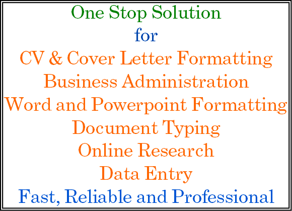 Be Va Admin For Resume Word Ppt Excel Web Research By