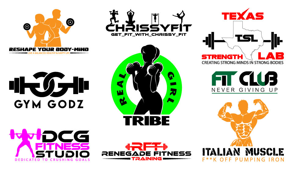 Design Professional Modern Gym And Fitness Logo By Angeleyeslondon