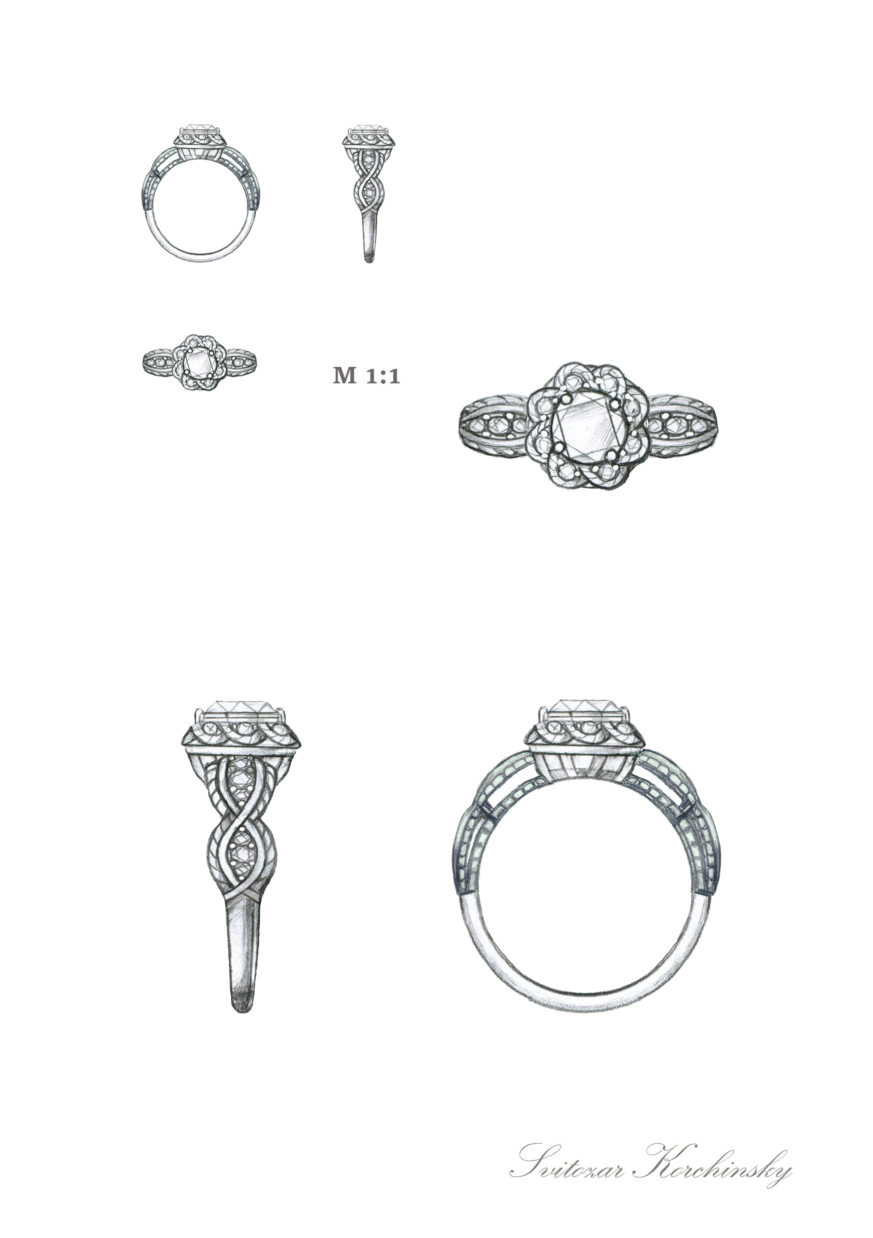 Jewelry Design : How to sketch rings _ Part 1 | Wassima Karani | Skillshare