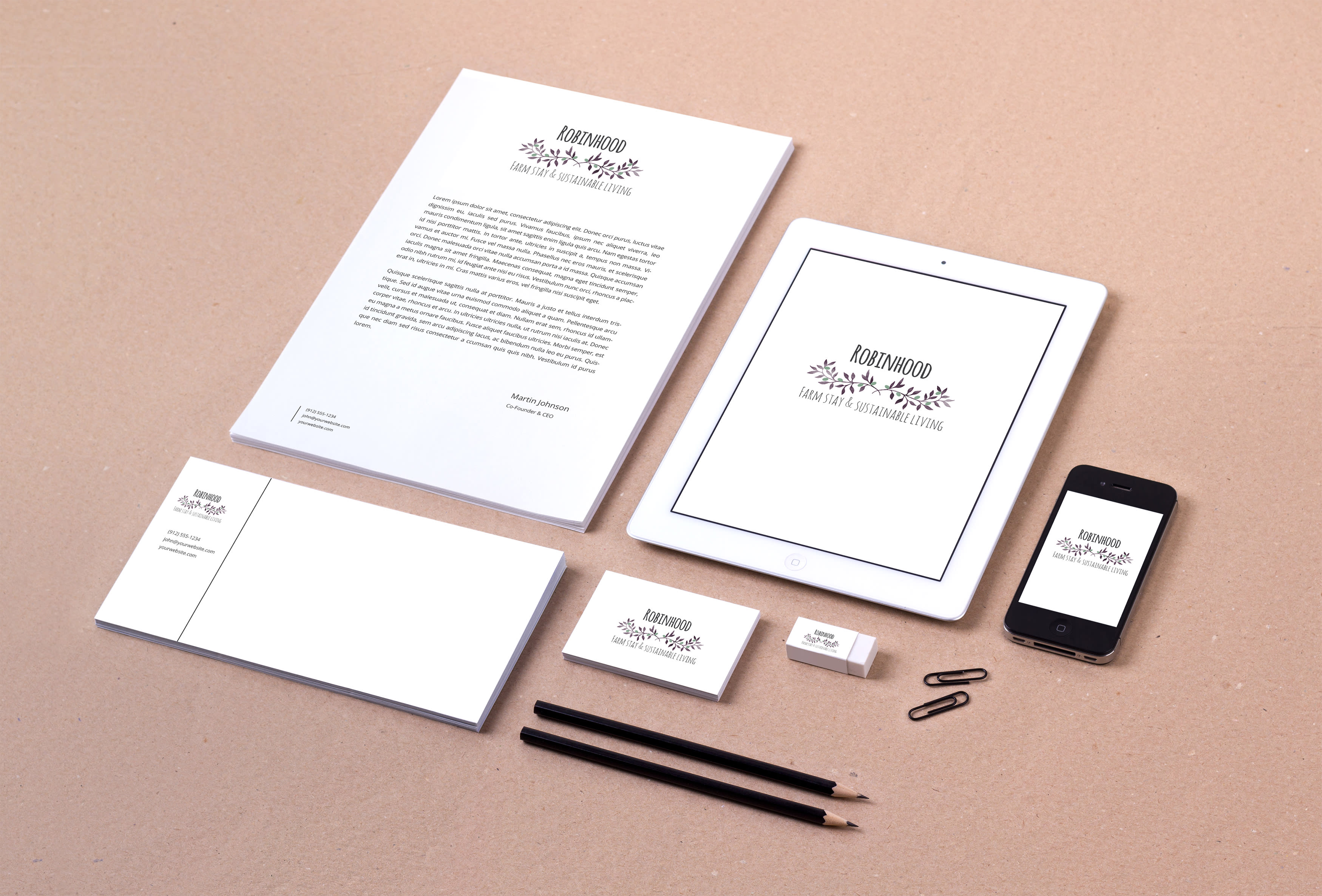 Download Design Your Corporate Brand Identity Mockup By Katiemiller01 Fiverr