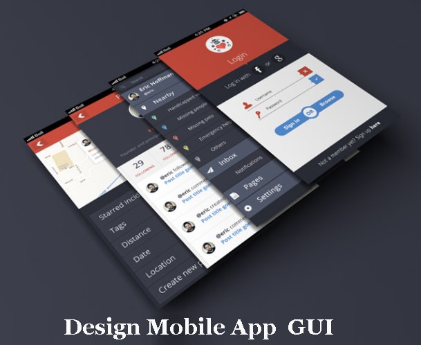Download Design Mobile App And Website Mockup Graphics Design Work By Pradipdudhat Fiverr