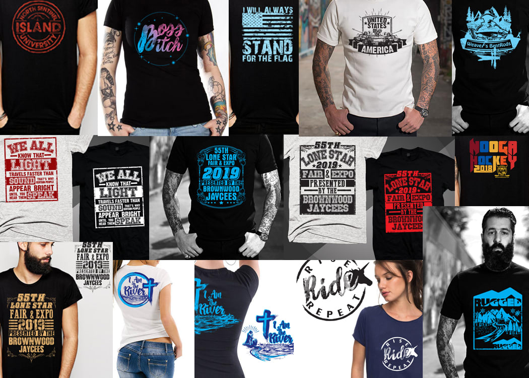 shirt design by Rkarimm | Fiverr