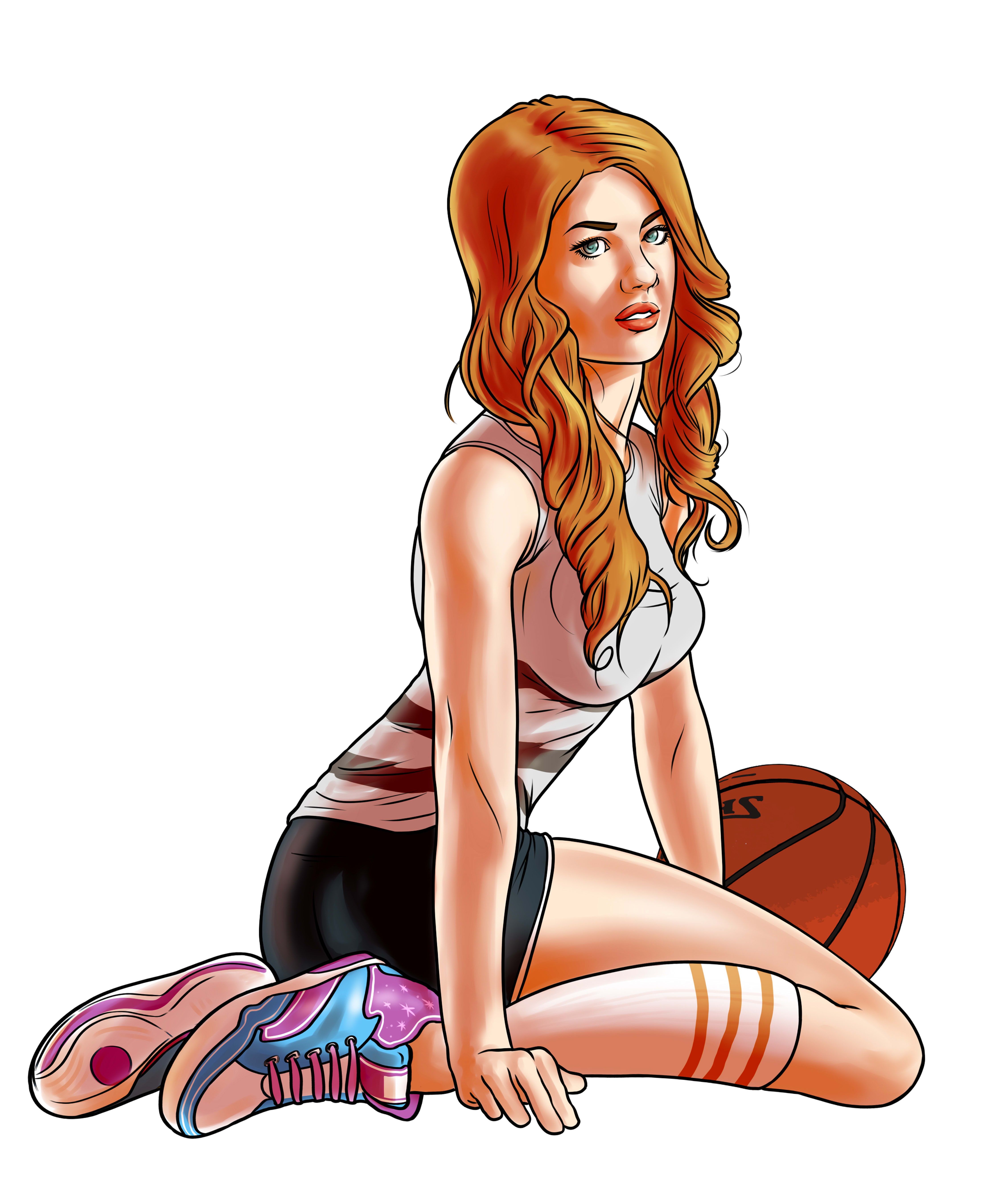 Draw A Pin Up Style Art By Galilaweslywayn