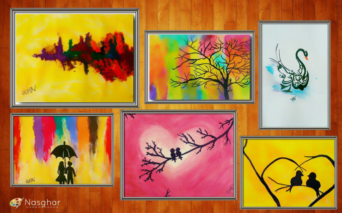 Do Any Type Of Hand Painting For You By Shahzad 77