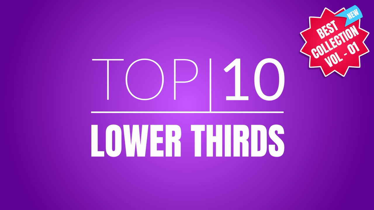 Provide you the best lower third plus social pack within 24h by Sagorsur |  Fiverr