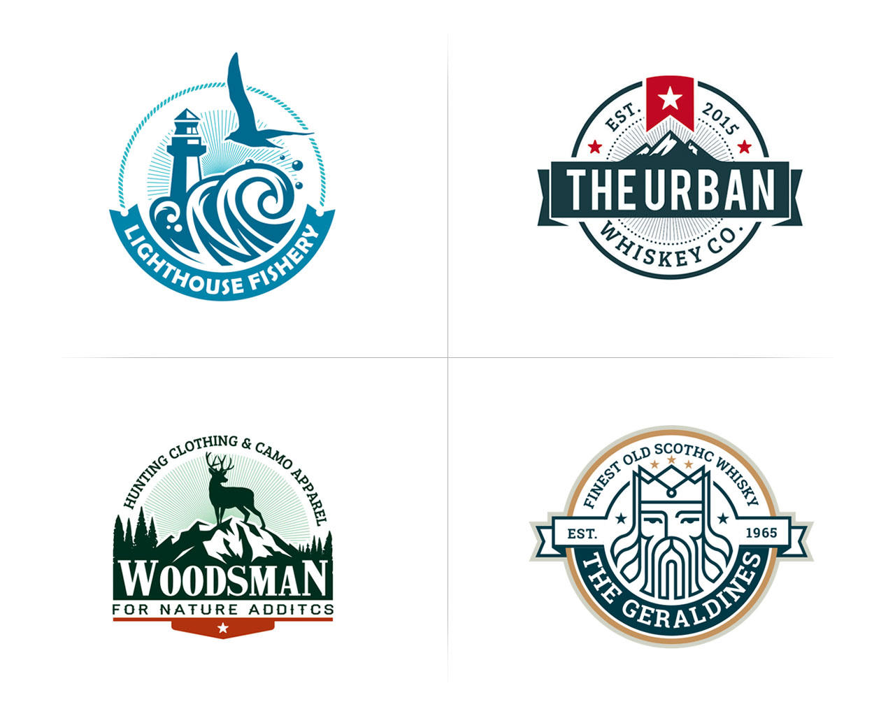Design A Modern Badge Logo By Humzadesign