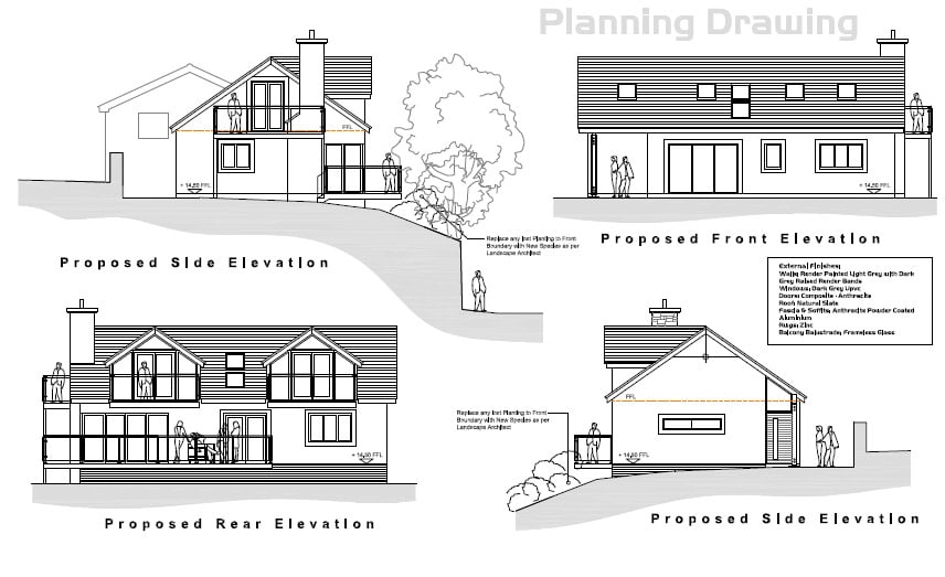 how to draw elevation 2d on softplan 2016