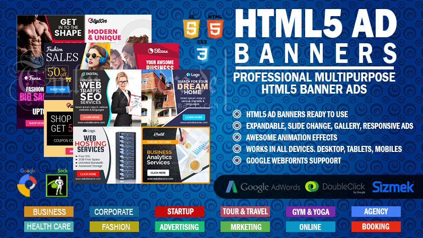 Develop Static Animated Html5 Gif Google Banner Ads By Ewebxpert
