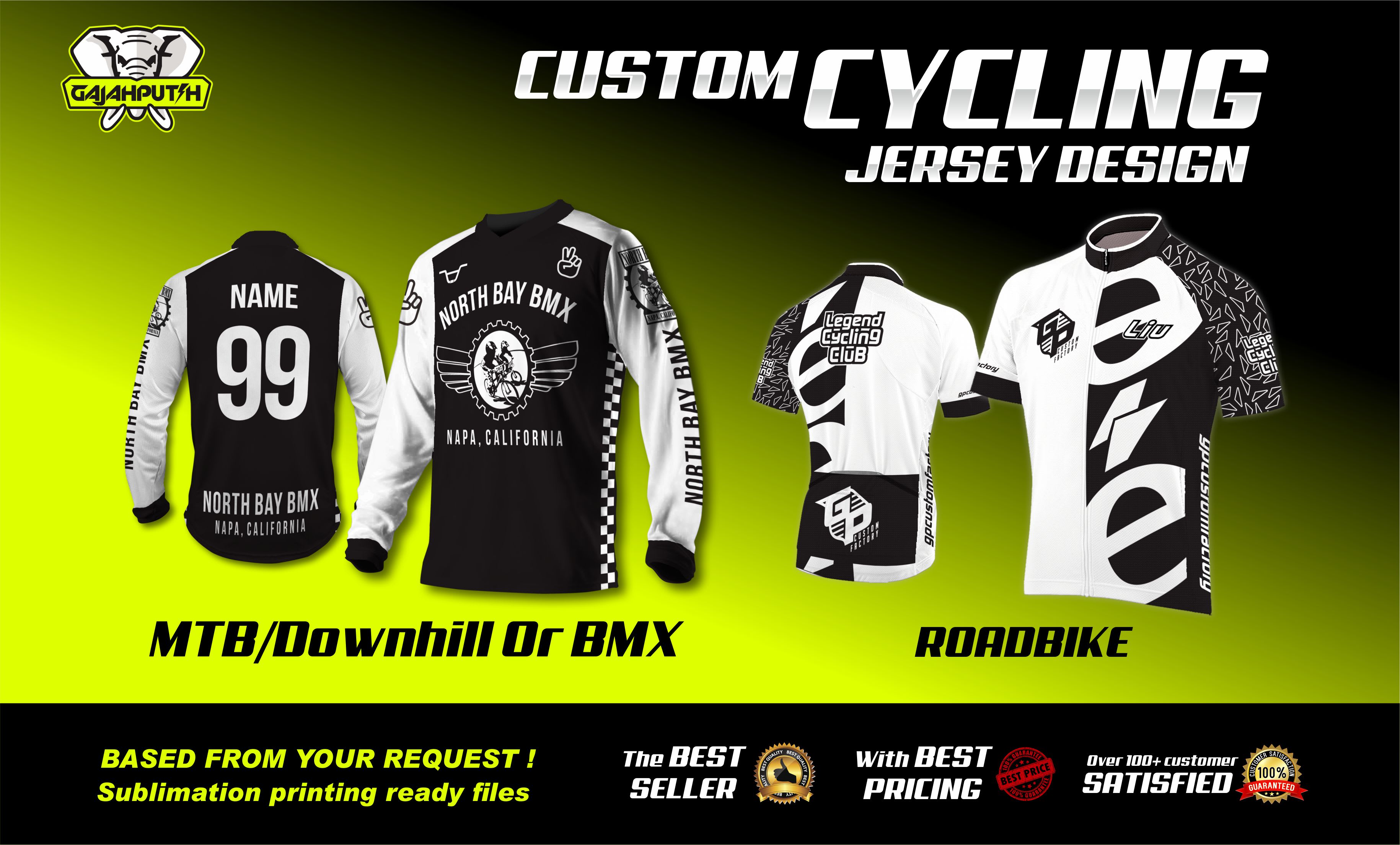 custom bike jersey design