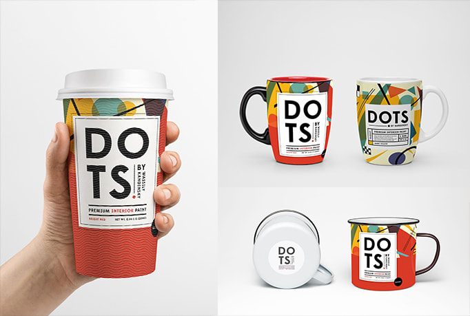 Download Do 6 Beautiful Unique Logo Mockup With Cups And Mugs By Xiv Designs PSD Mockup Templates