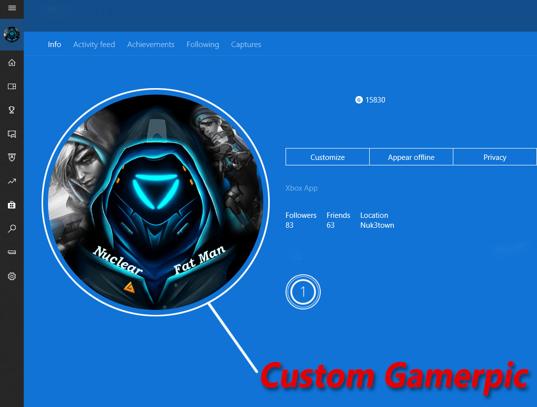 Create A Custom And Personalized Xbox Gamerpic For You By Mario7valencia Fiverr