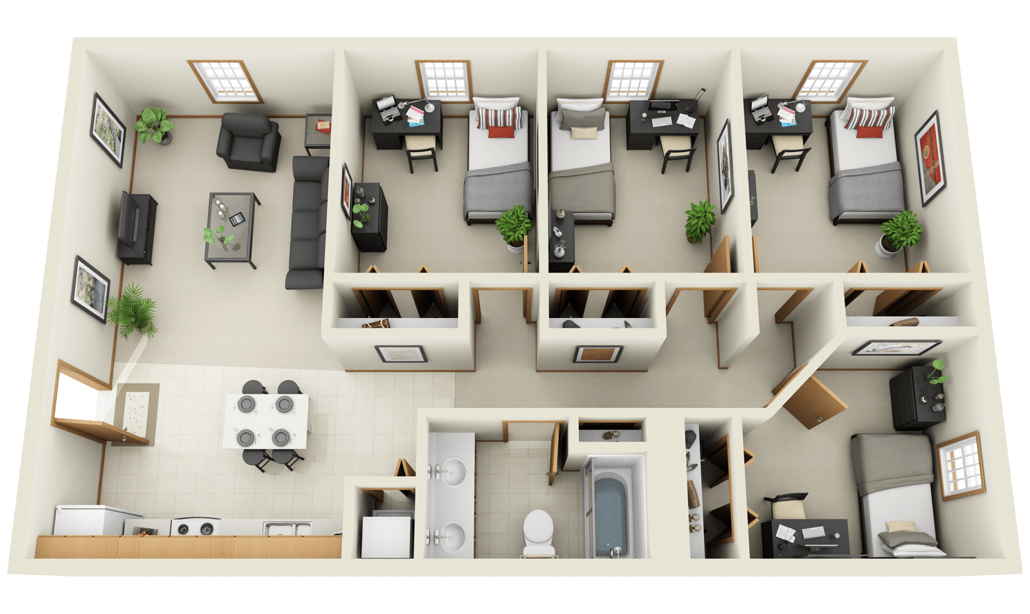 Create A Realistic 3d Floor Plan Layout For Real Estate By Ckatejesie