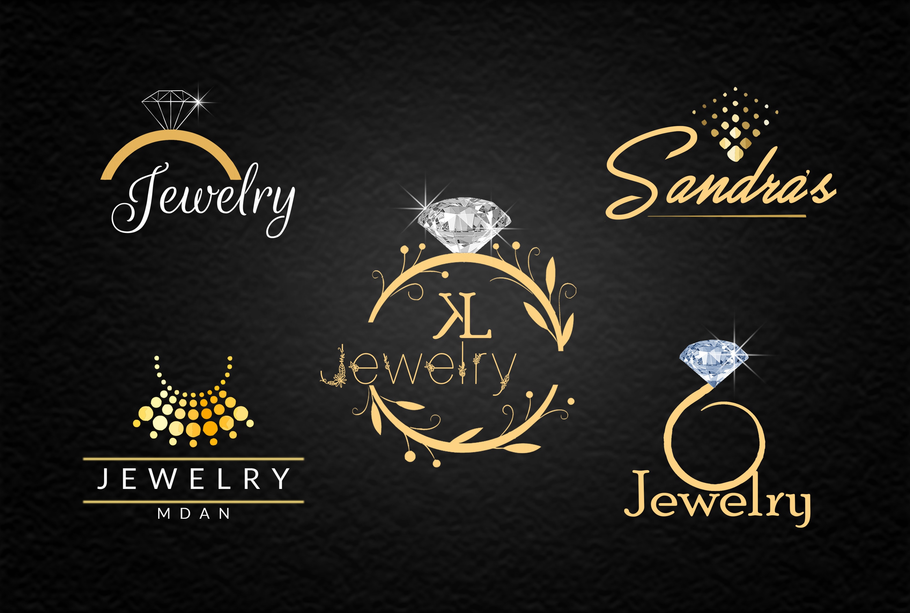 Do Jewelry Shop Logo And Luxury Design For Your Company 